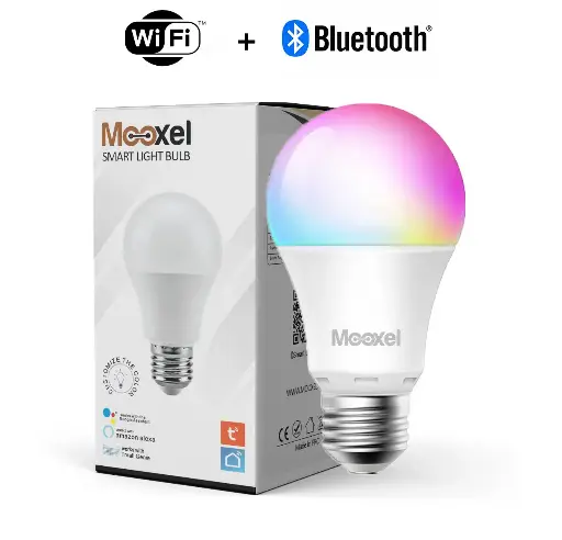 [SBE1060] Lampadina WiFi smart colorata Mooxel SBE1060